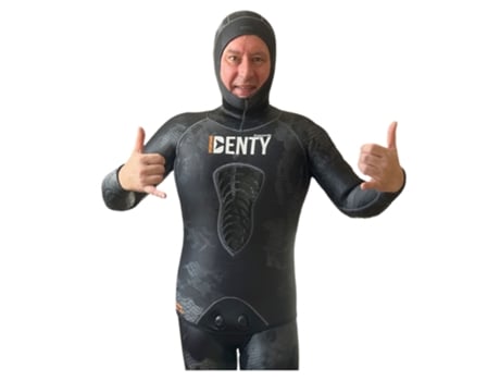 Casaco de Unissexo para Mergulho DENTY SPEARFISHING Anaconda Cinzento (2XL)