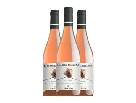 Vinho rosé FIRRIATO Sabbie dell'Etna Rosato Nerello Mascalese Sicilia (0.75 L - 3 Unidades)