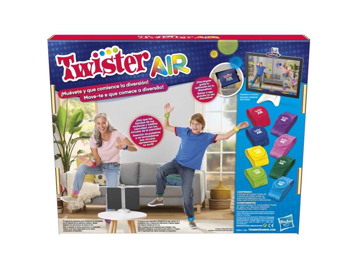 Jogo Infantil HASBRO GAMES Twister Junior (Idade Mínima Recomendada: 3 anos)