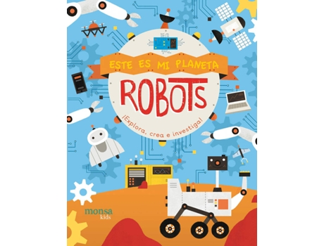 Livro Este Es Mi Planeta. Robots de Pau Morgan, Jenny Fretland (Espanhol)