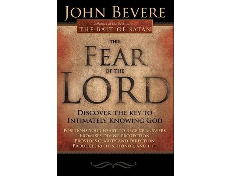 Livro fear of the lord, the de john bevere (inglês)