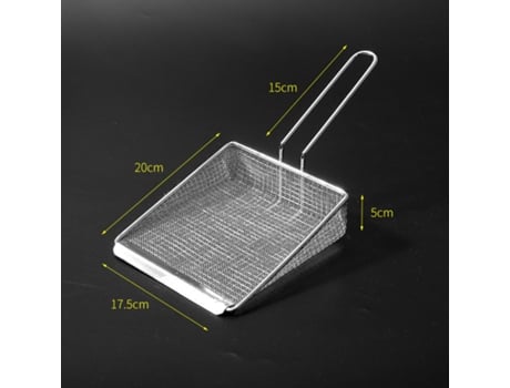 Espátula Multifuncional de Aço Inoxidável, Coletor para Fritura e Cozinha