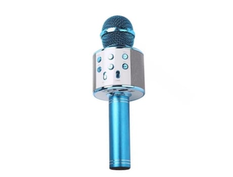 Karaoke Microfone Bluetooth Rosa Sem Fio - Smartek