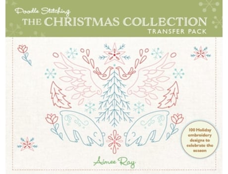 Livro Doodle Stitching The Christmas Collection Transfer Pack de Aimee Ray (Inglês)