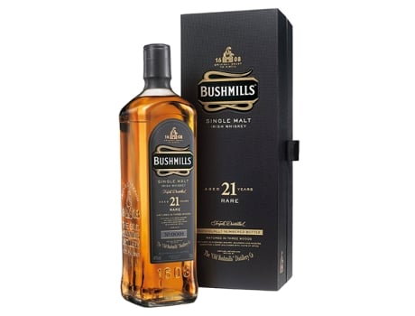 2014 Whisky Old Bushmills Malte 21 Anos