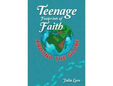 Livro Teenage Footprints of Faith de Julia Love (Inglês)