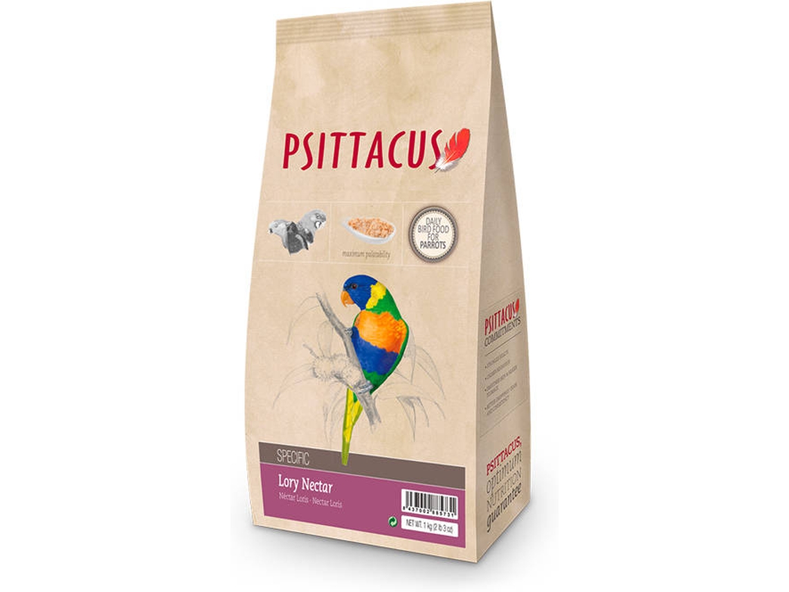 Alimentação Para Papagaios PSITTACUS Papa Nectar (1Kg) | Worten.pt