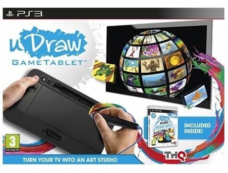 JG PS3 UDRAW TABLET + STUDIO ARTISTA INS