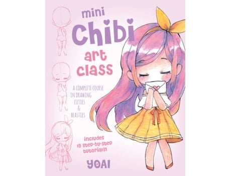 Livro mini chibi art class de yoai (inglês)