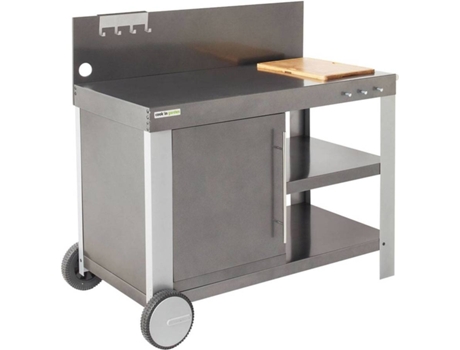 Carrinho Exterior COOK IN GARDEN Nova Xl (Cinzento - 122x65x105cm)