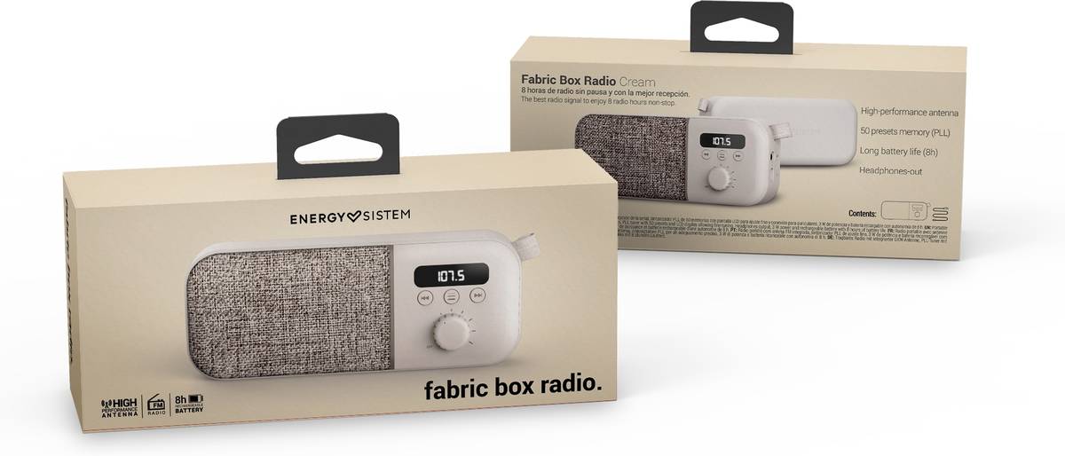 Radio Portatile Fabric Box Radio Navy Energy Sistem 44995