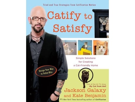 Livro catify to satisfy de jackson (jackson galaxy) galaxy,kate (kate benjamin) benjamin (inglês)