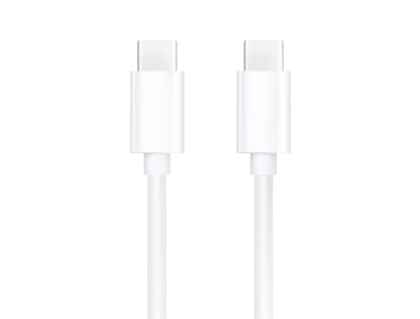 MAYAXESS Cabo de 1 Metro Usb-C para Usb-C 20W para Iphone 16 / 15 Branco