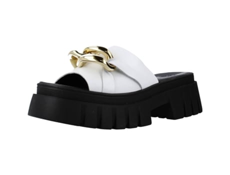 Sapatos de Mulher FOOS Etoile Tecido Branco (38)