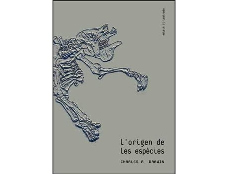 Livro L´Origen De Les Especies de Charles Darwin (Catalão)