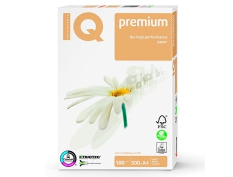 Papel para Fotocopiadora Mondi Iq Premium Folios A4 100 G/M²