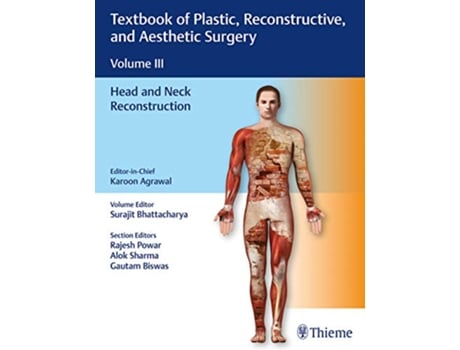 Livro Textbook of Plastic, Reconstructive, and Aesthetic Surgery, Vol 3 de Karoon Agrawal, Surajit Bhattacharya et al. (Inglês - Capa Dura)