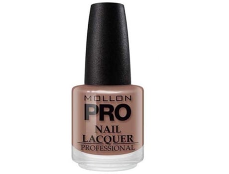 Mollon Pro Esmalte Hardening Nail Lacquer 120 How Lite Café 15 Ml 15