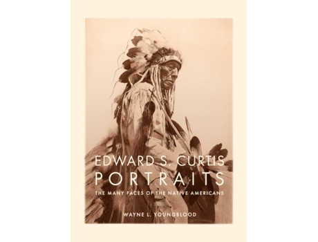 Livro edward s. curtis portraits de wayne youngblood (inglês)