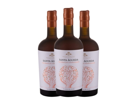 Vinho fortificado MARQUÉS DE VILLALÚA Ermita Santa Águeda Vino Naranja Condado de Huelva Garrafa Medium (0.5 L - 3 Unidades)