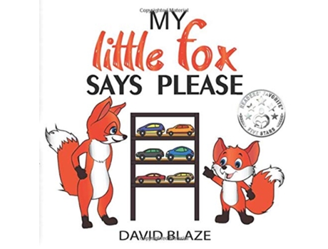 Livro My Little Fox Says Please de David Blaze (Inglês)