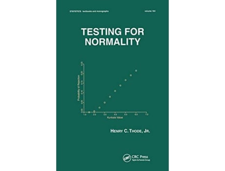 Livro Testing For Normality de Henry C Thode (Inglês)