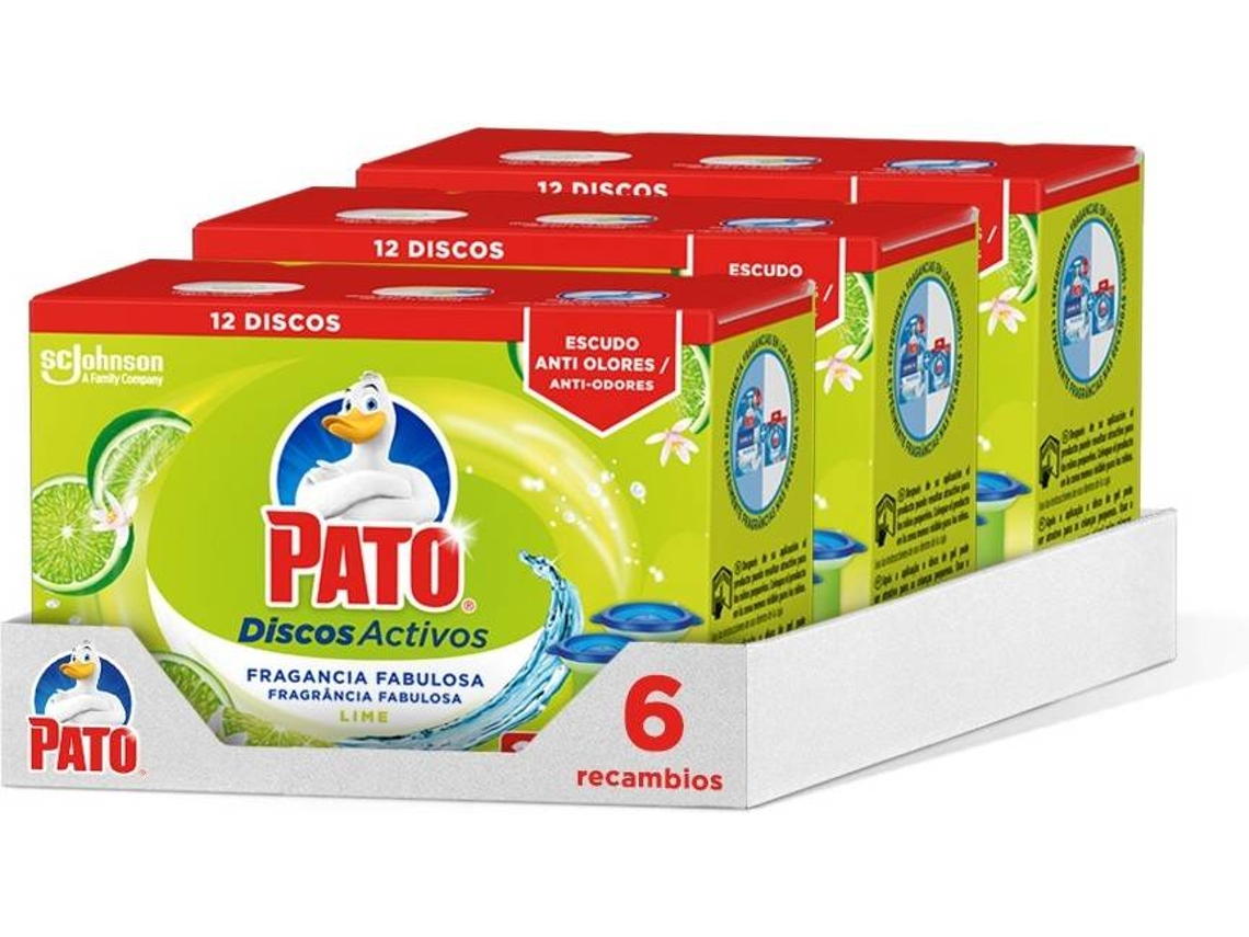 Pato - Discos Activos Wc Lima, Aplicador Y Recambio Con 6 Discos (pack De  5) - Utensilios De Limpieza - AliExpress