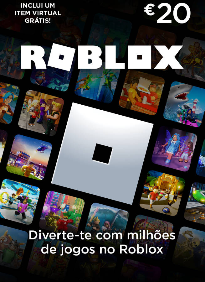 Cartões de Descarga Roblox 20 Euros (Formato Digital)