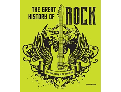 Livro Great History of ROCK MUSIC de Ernesto Assante (Inglês - Capa Dura)