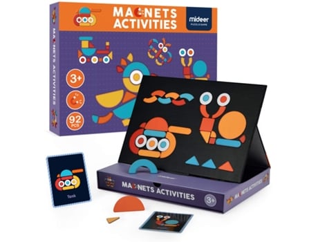 Jogo de Tabuleiro MIDEER Magnets Activities (3 Anos)