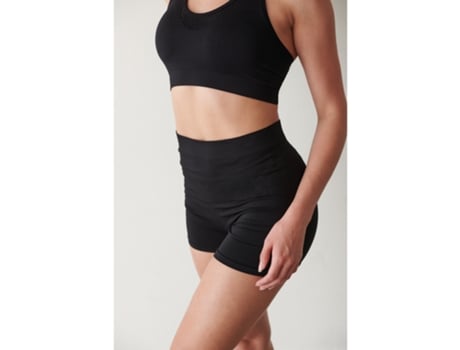 Calções de Mulher TOMBO Sem Costura Preto (L/XL)