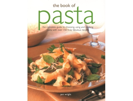 Livro the book of pasta de jeni wright (inglês)