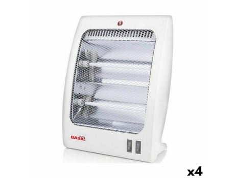 Aquecedor BASIC HOME Elétrico 800 W 4 Unidades