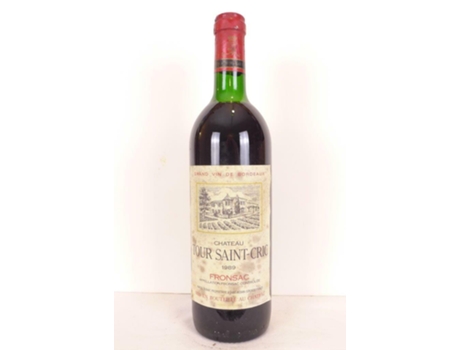 Vinho Tinto CHÂTEAU TOUR SAINT-CRIC 1989 (75 cl - 1 unidade)