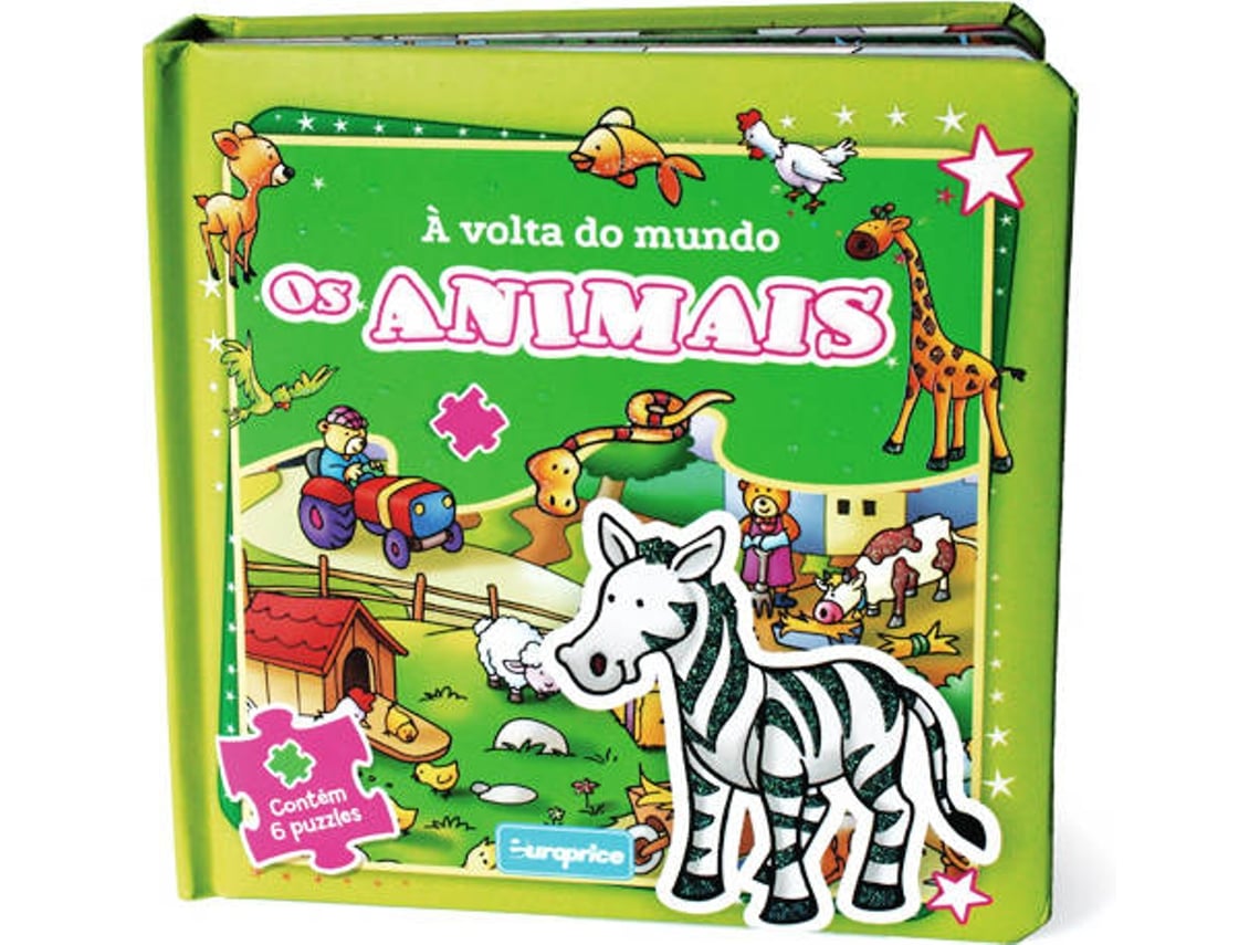 livro À volta do mundo os animais de europrice português worten pt