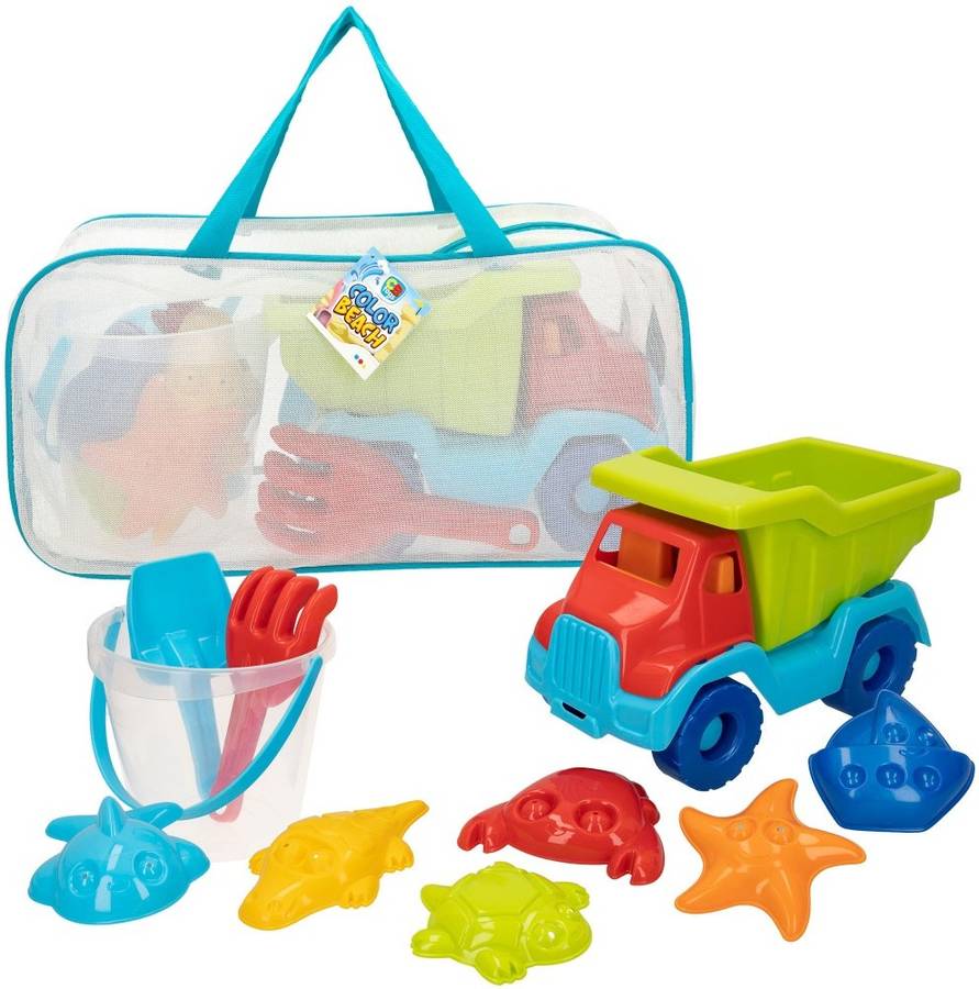 Pack brinquedos de praia CB TOYS Mr Craby Builder com acessórios (30x16x20  cm - 18 meses)