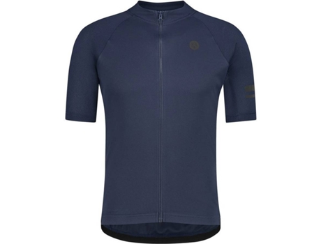 Camisola para Homem  Comprida Core Essential Azul para Ciclismo (M)