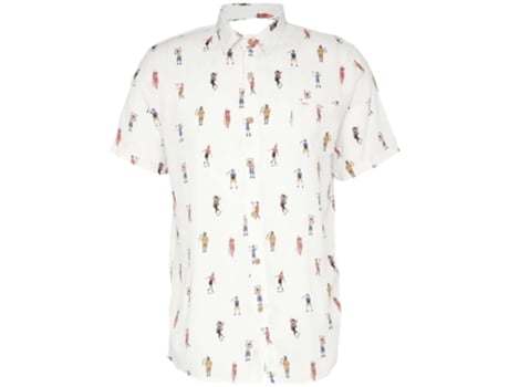 Camisa de Homem TIWEL Friends Branco (S)