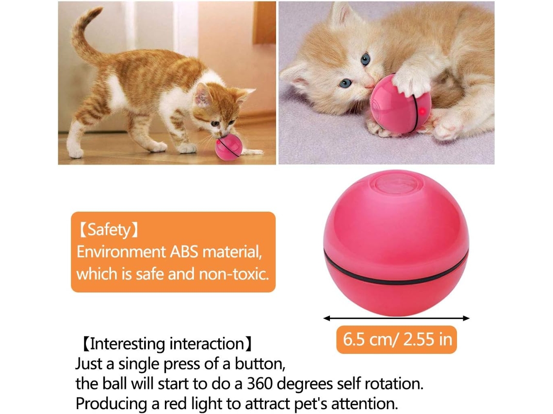 Brinquedo Giratório 360 Graus Para Gatos, Treinamento Interativo, Brinquedo  Para Exercícios, Dispositivo De Vazamento E Alimentação - Brinquedos Para  Gatos - AliExpress