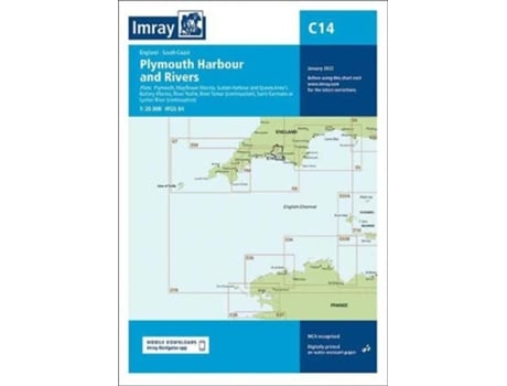 Livro Imray Chart C14 de Imray (Inglês)