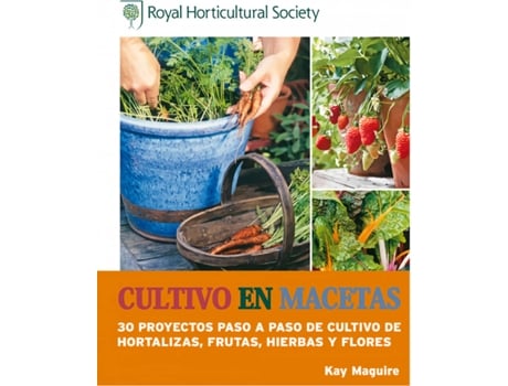 Livro Cultivo En Macetas de Kay Maguire (Espanhol)