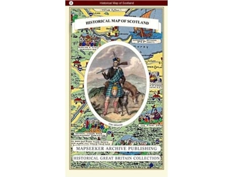 Livro historical map of scotland de created by mapseeker publishing ltd mapseeker publishing ltd (inglês)