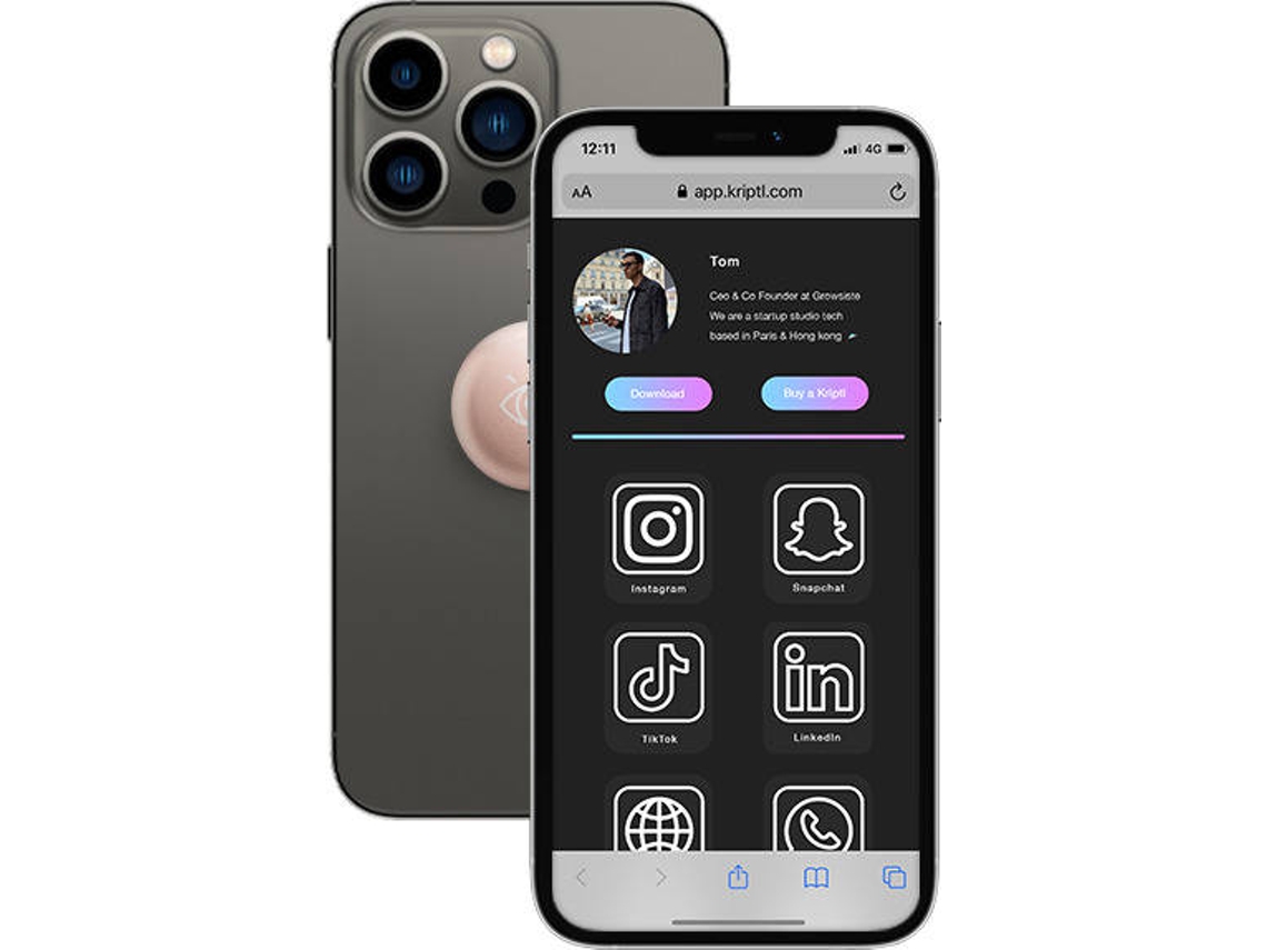 Dispositivo NFC KRIPTL para Telemóvel Nude Worten pt