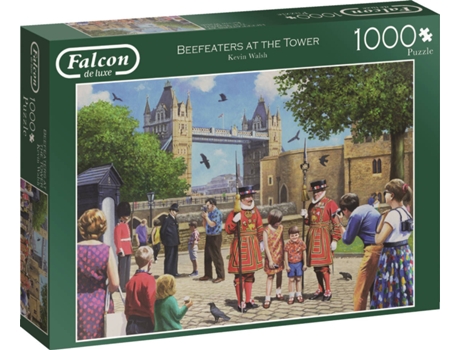 Puzzle  Beefeaters at the Tower (1000 Peças)