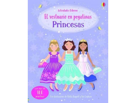 Livro Princesas Libro Pegatinas de Fiona Watt (Espanhol)