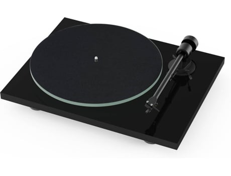 Gira-Discos PRO-JECT T1 Preto (Manual - Correia - Velocidades: 33 1/3 - 45)