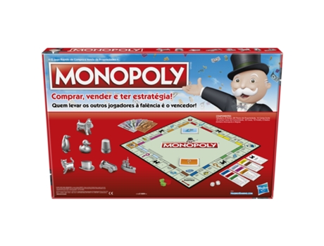 Jogo de Tabuleiro MONOPOLY Junior (Idade Mínima Recomendada: 4 anos -  Versão em Português)