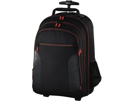 Mochila Trolley HAMA 139854 Preto e Vermelho Worten.pt