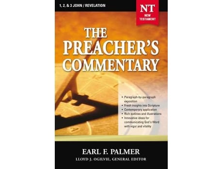 Livro the preacher's commentary - vol. 35: 1, 2 and 3 john / revelation de earl palmer (inglês)