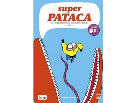 Livro Superpataca 8 de Artur Laperla (Galego)